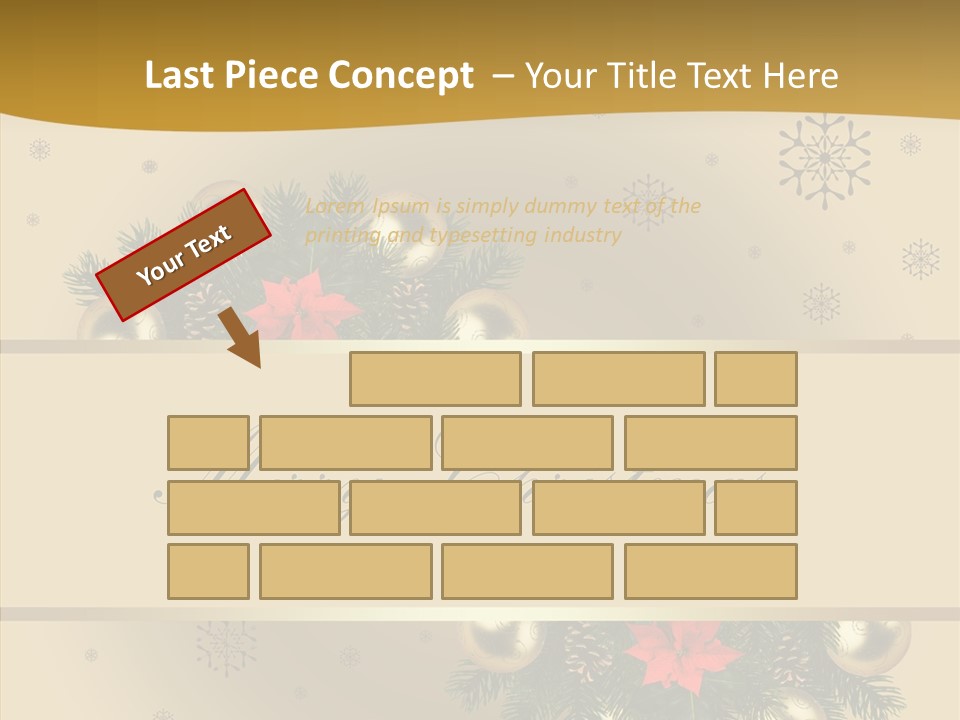 Besinnung Feiertag Nikolaus PowerPoint Template