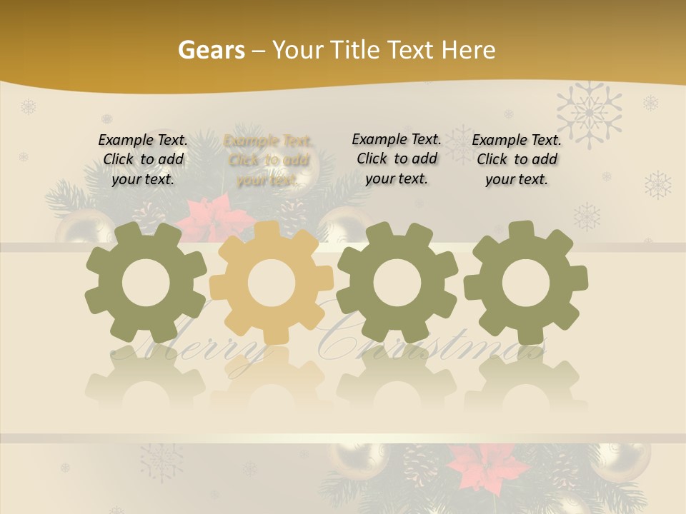 Besinnung Feiertag Nikolaus PowerPoint Template