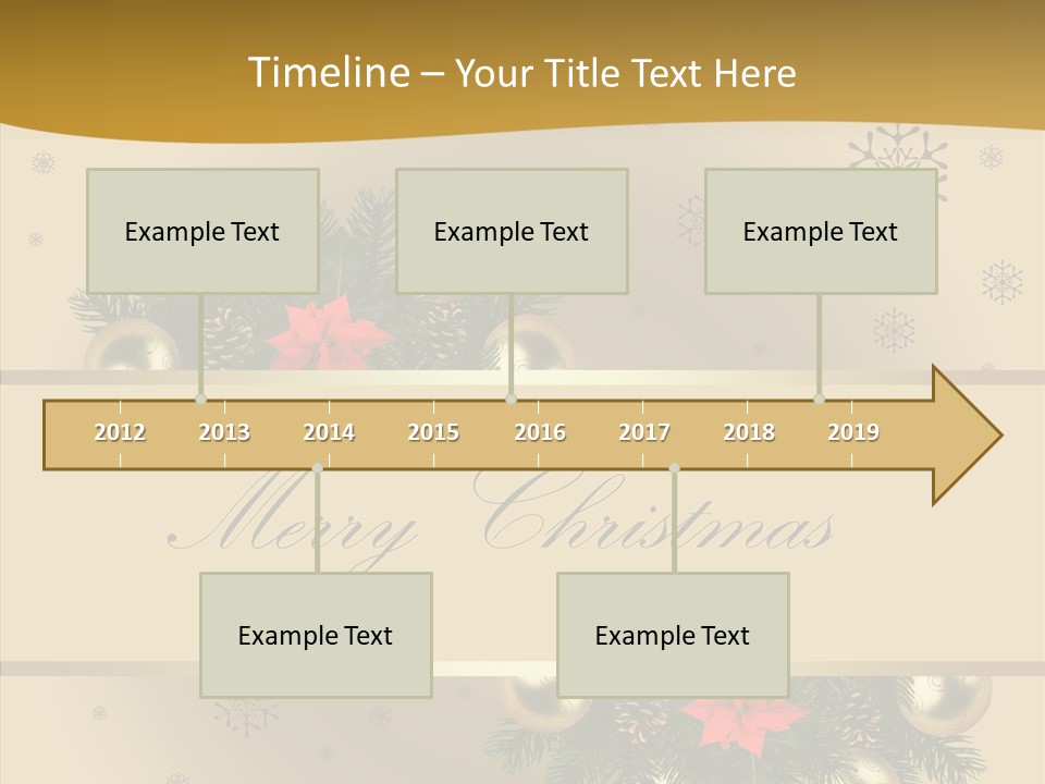 Besinnung Feiertag Nikolaus PowerPoint Template