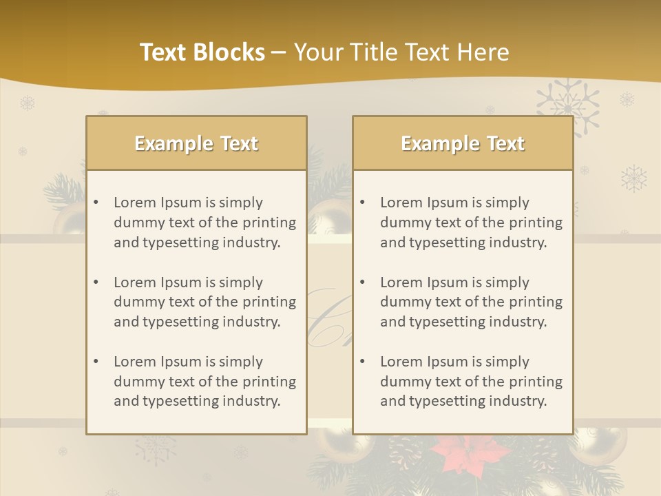 Besinnung Feiertag Nikolaus PowerPoint Template