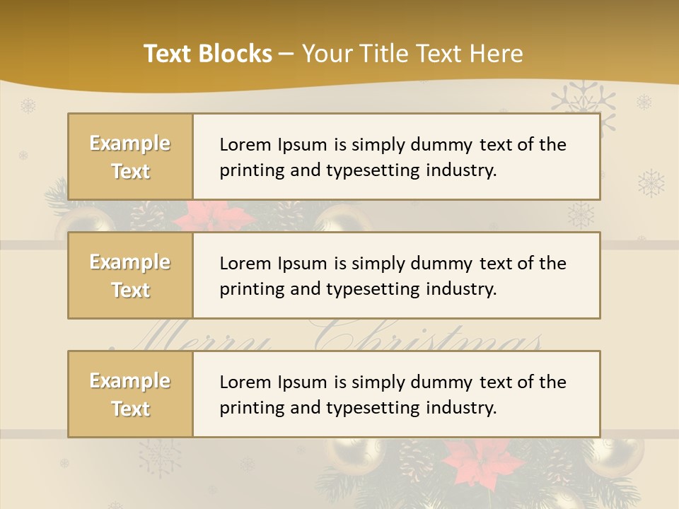 Besinnung Feiertag Nikolaus PowerPoint Template