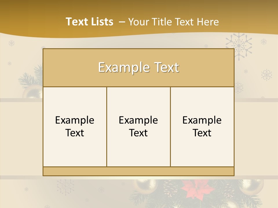 Besinnung Feiertag Nikolaus PowerPoint Template