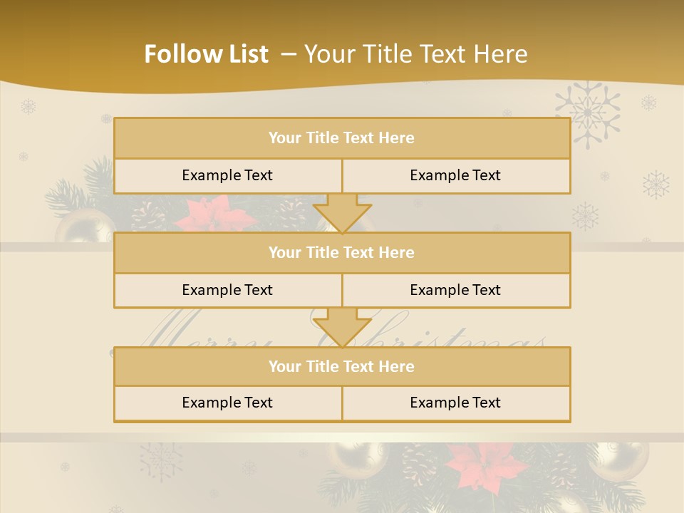 Besinnung Feiertag Nikolaus PowerPoint Template
