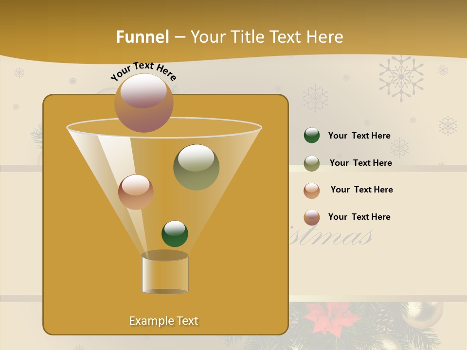 Besinnung Feiertag Nikolaus PowerPoint Template