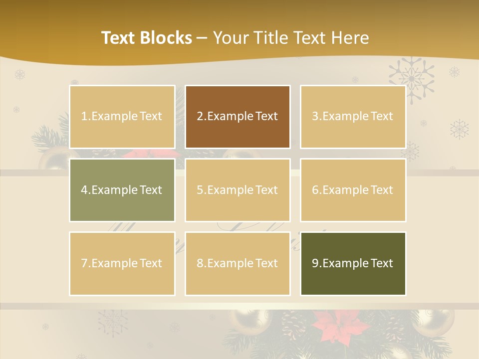 Besinnung Feiertag Nikolaus PowerPoint Template