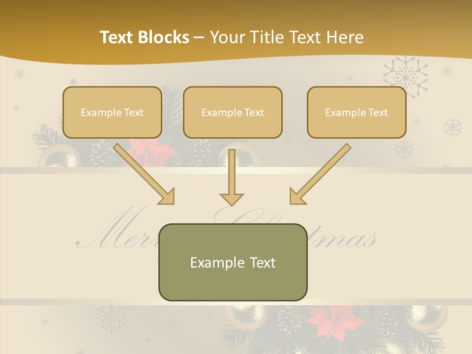 Besinnung Feiertag Nikolaus PowerPoint Template