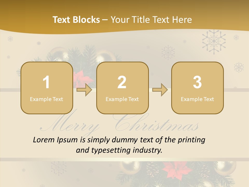 Besinnung Feiertag Nikolaus PowerPoint Template