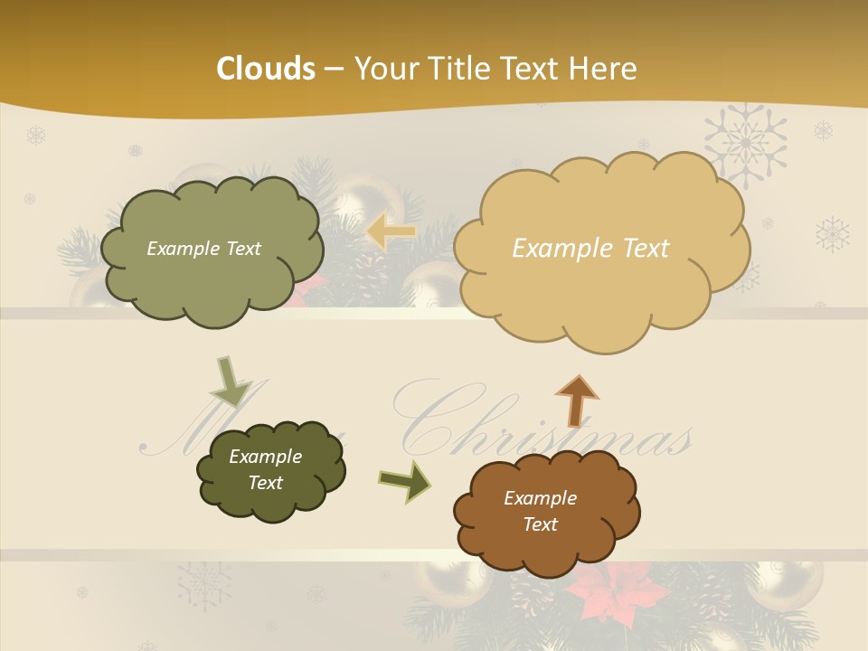 Besinnung Feiertag Nikolaus PowerPoint Template