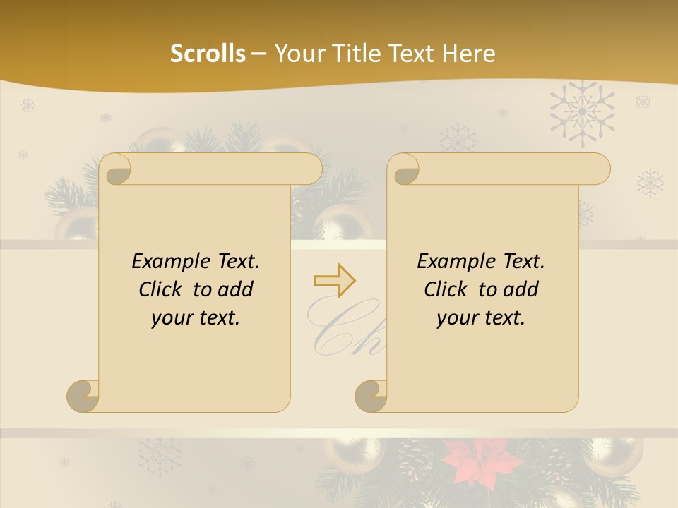 Besinnung Feiertag Nikolaus PowerPoint Template