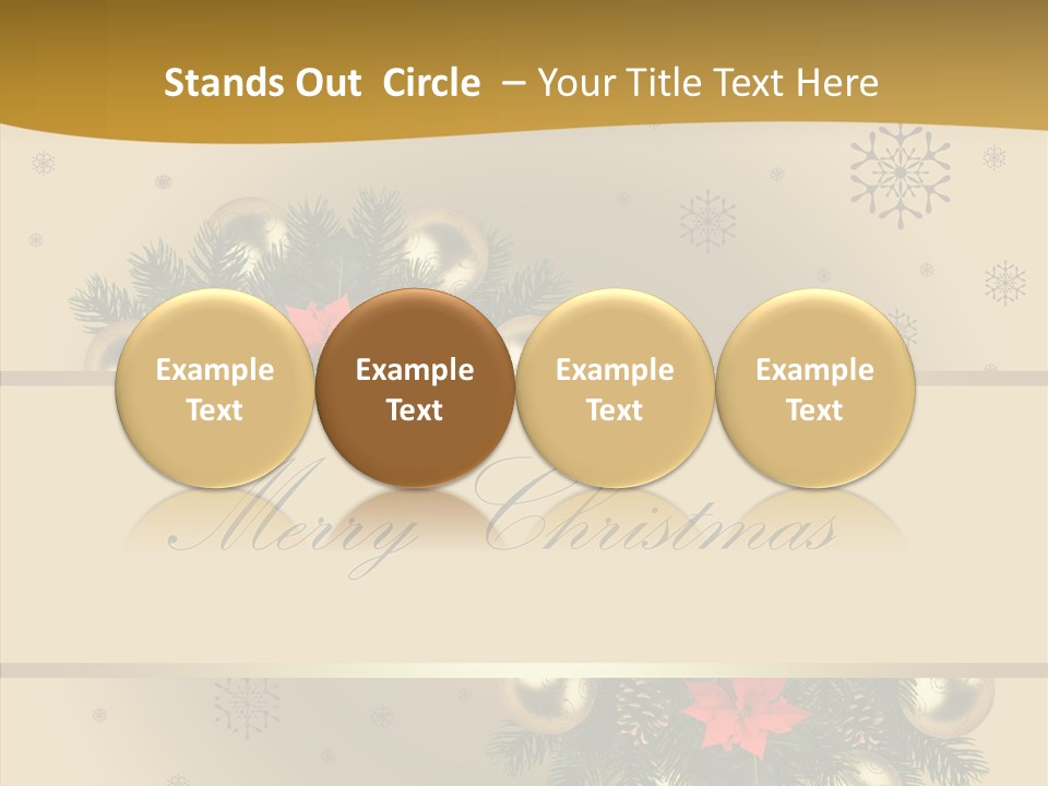 Besinnung Feiertag Nikolaus PowerPoint Template