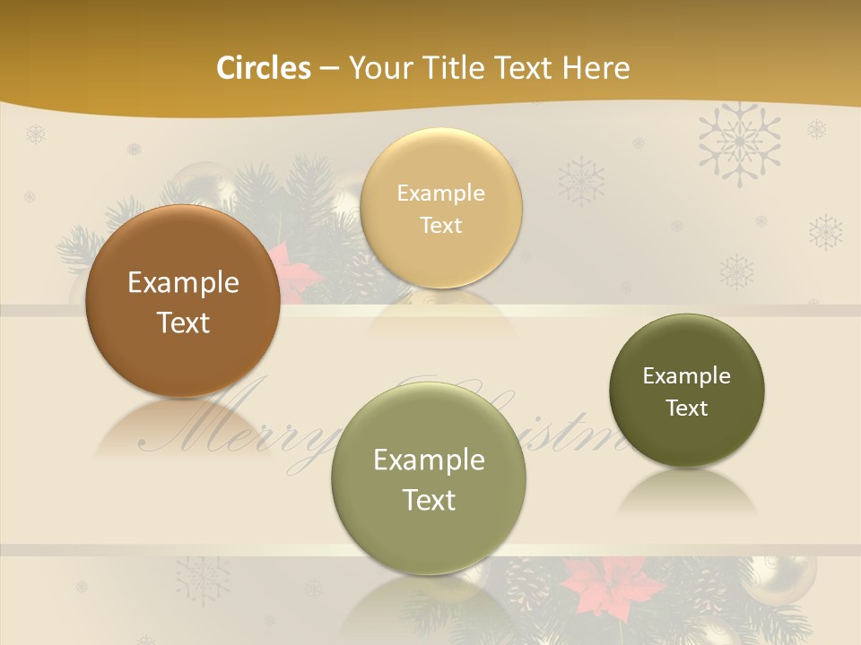 Besinnung Feiertag Nikolaus PowerPoint Template