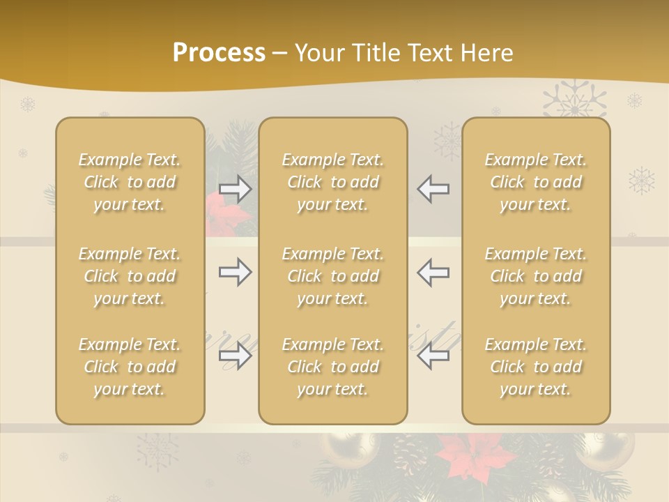 Besinnung Feiertag Nikolaus PowerPoint Template