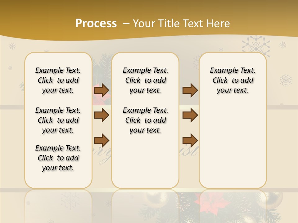 Besinnung Feiertag Nikolaus PowerPoint Template
