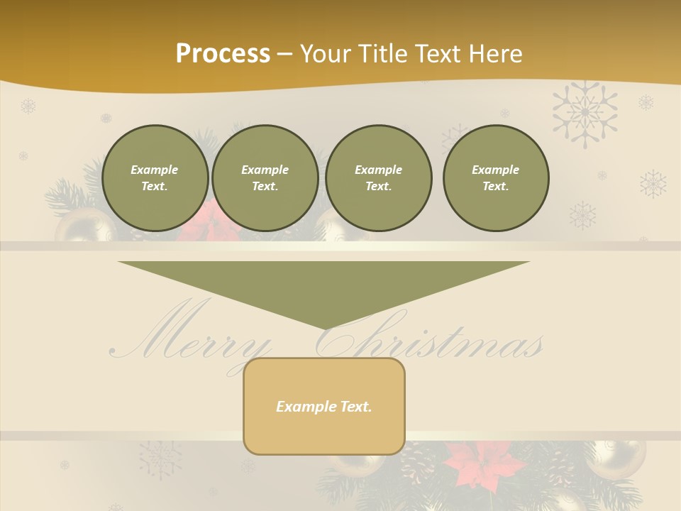 Besinnung Feiertag Nikolaus PowerPoint Template