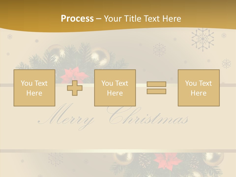 Besinnung Feiertag Nikolaus PowerPoint Template