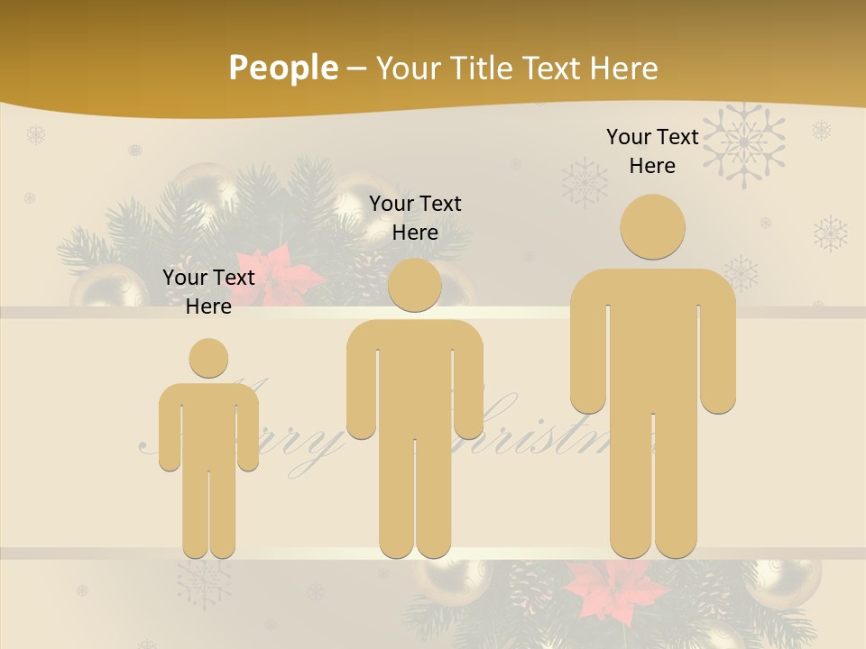 Besinnung Feiertag Nikolaus PowerPoint Template