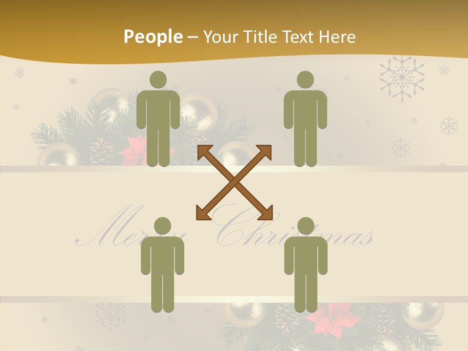 Besinnung Feiertag Nikolaus PowerPoint Template