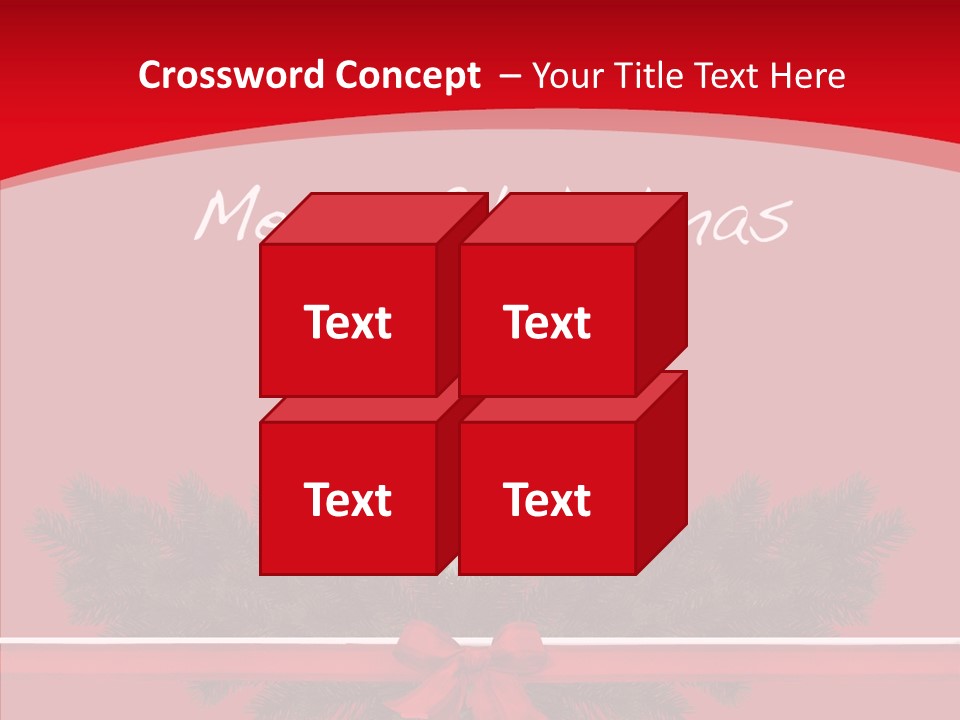 Weihnachtsabend Weihnachtskarte Weihnachtsfeiertage PowerPoint Template
