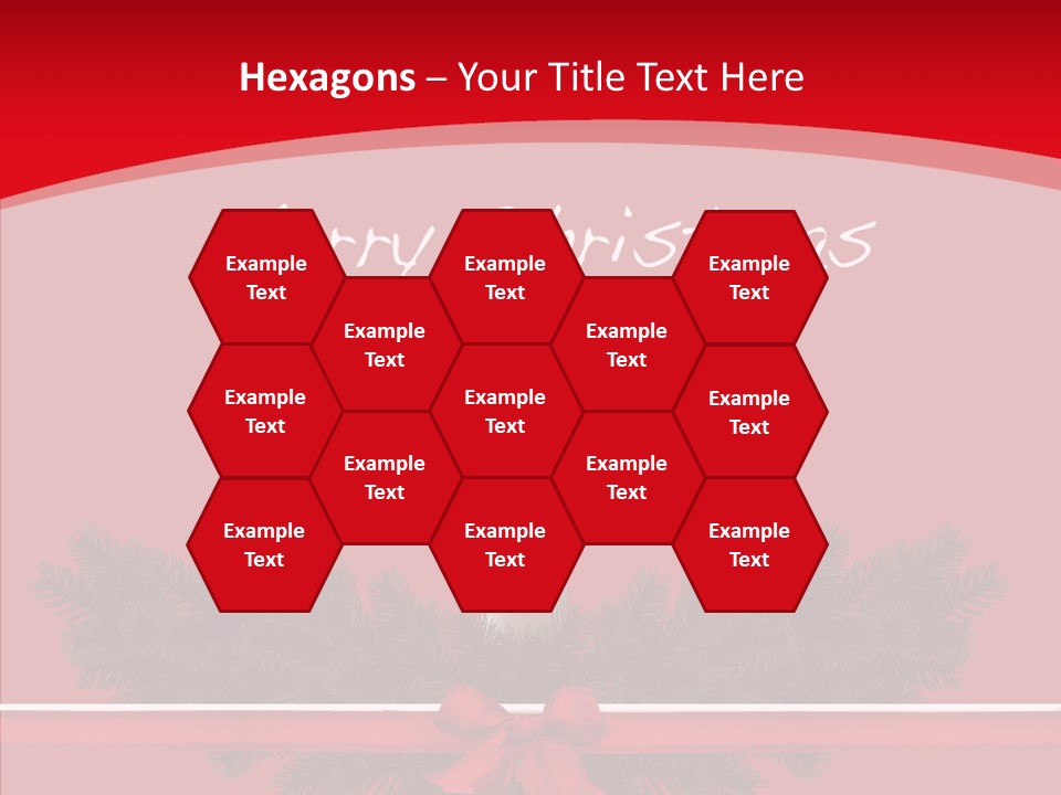 Weihnachtsabend Weihnachtskarte Weihnachtsfeiertage PowerPoint Template