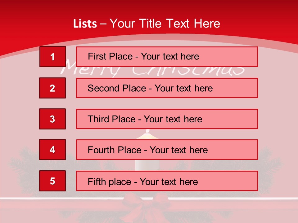 Weihnachtsabend Weihnachtskarte Weihnachtsfeiertage PowerPoint Template