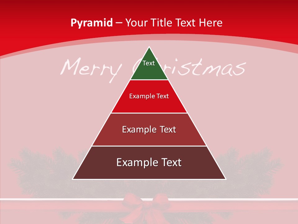 Weihnachtsabend Weihnachtskarte Weihnachtsfeiertage PowerPoint Template