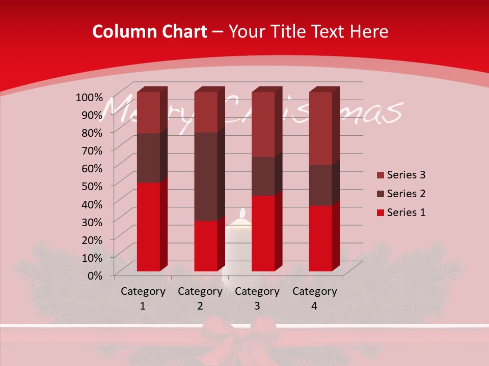 Weihnachtsabend Weihnachtskarte Weihnachtsfeiertage PowerPoint Template