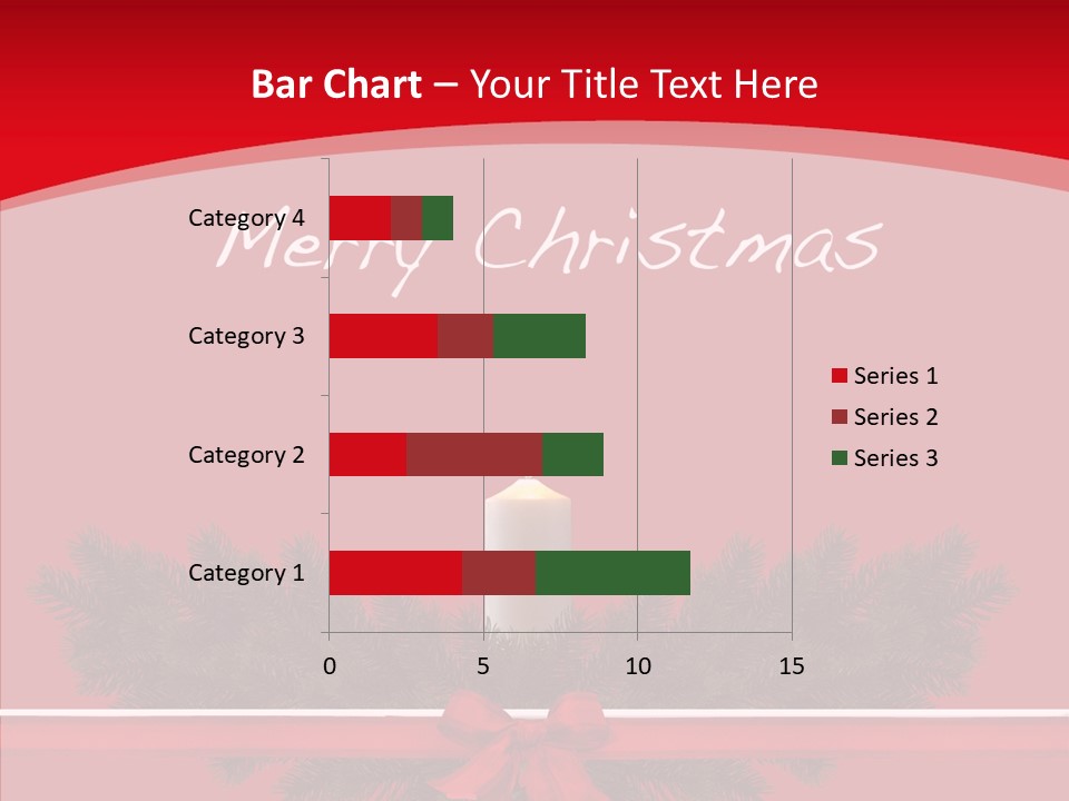 Weihnachtsabend Weihnachtskarte Weihnachtsfeiertage PowerPoint Template