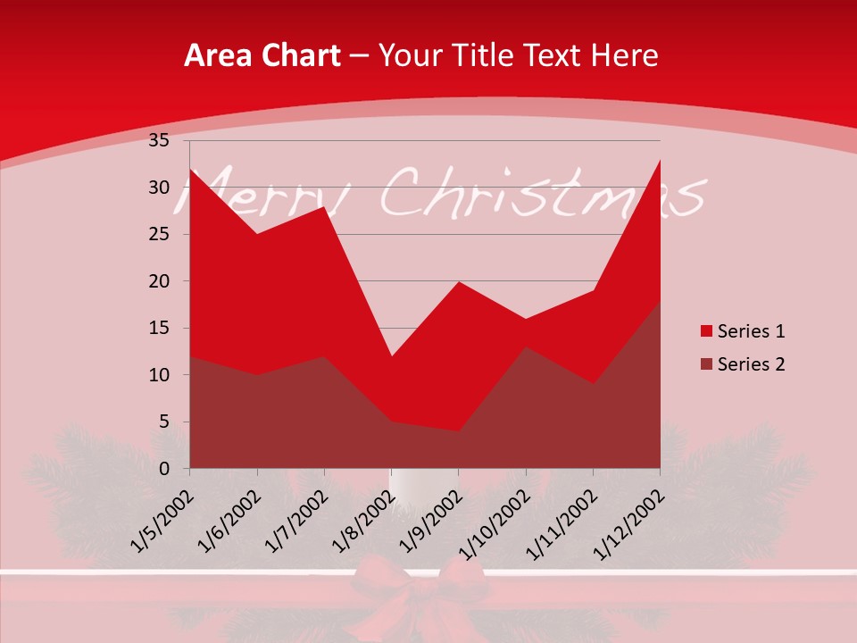 Weihnachtsabend Weihnachtskarte Weihnachtsfeiertage PowerPoint Template