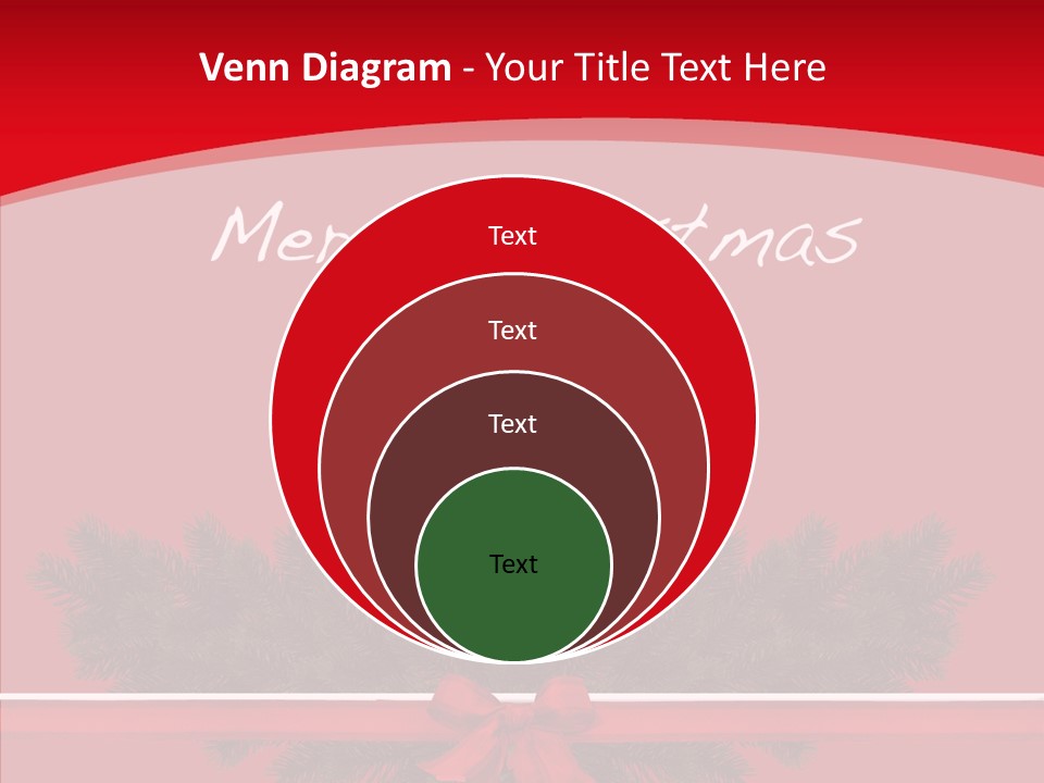 Weihnachtsabend Weihnachtskarte Weihnachtsfeiertage PowerPoint Template