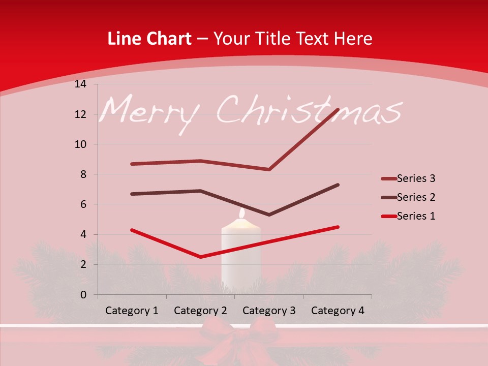 Weihnachtsabend Weihnachtskarte Weihnachtsfeiertage PowerPoint Template