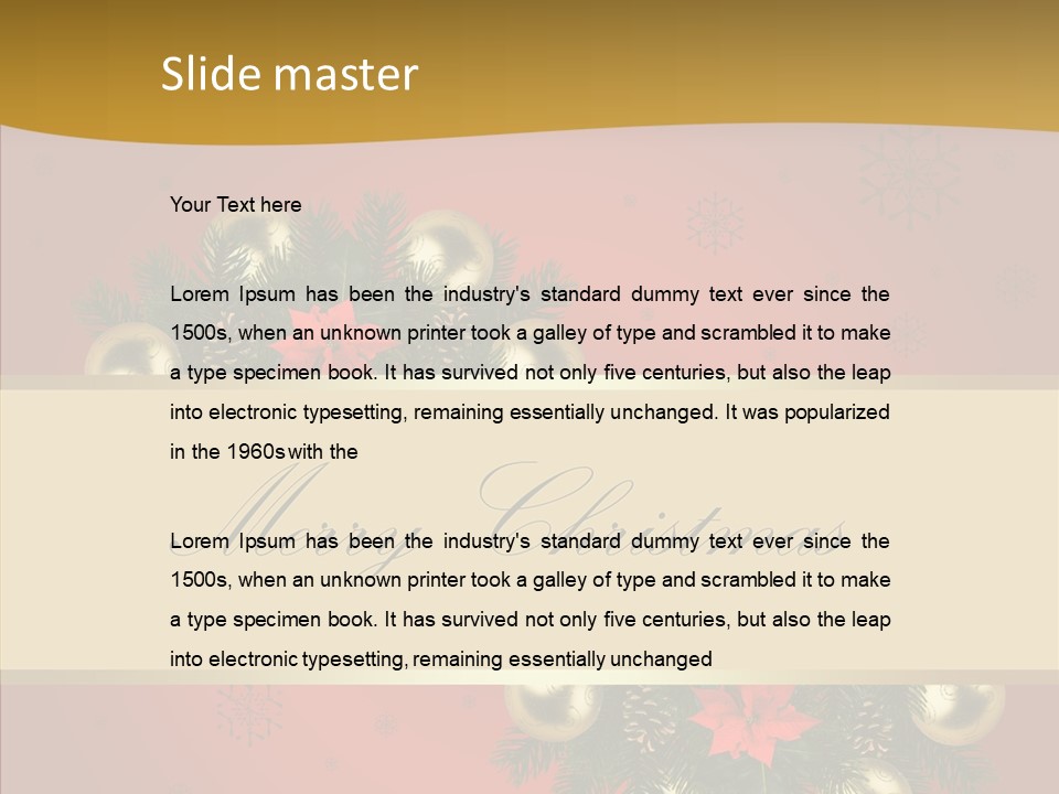 Sterne Weihnachtsmann Weihnachtlich PowerPoint Template