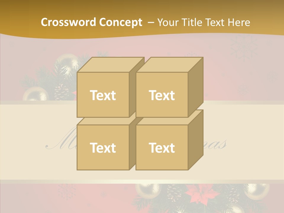 Sterne Weihnachtsmann Weihnachtlich PowerPoint Template