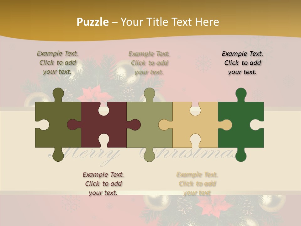 Sterne Weihnachtsmann Weihnachtlich PowerPoint Template