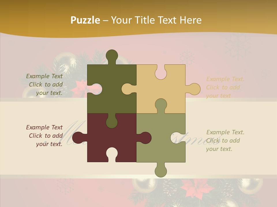 Sterne Weihnachtsmann Weihnachtlich PowerPoint Template