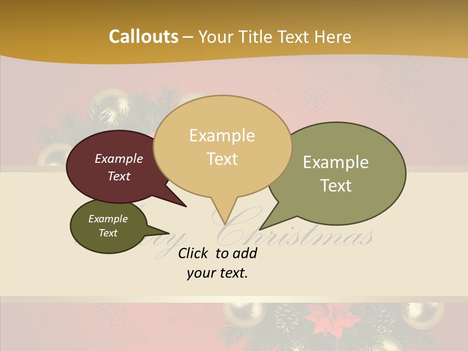 Sterne Weihnachtsmann Weihnachtlich PowerPoint Template