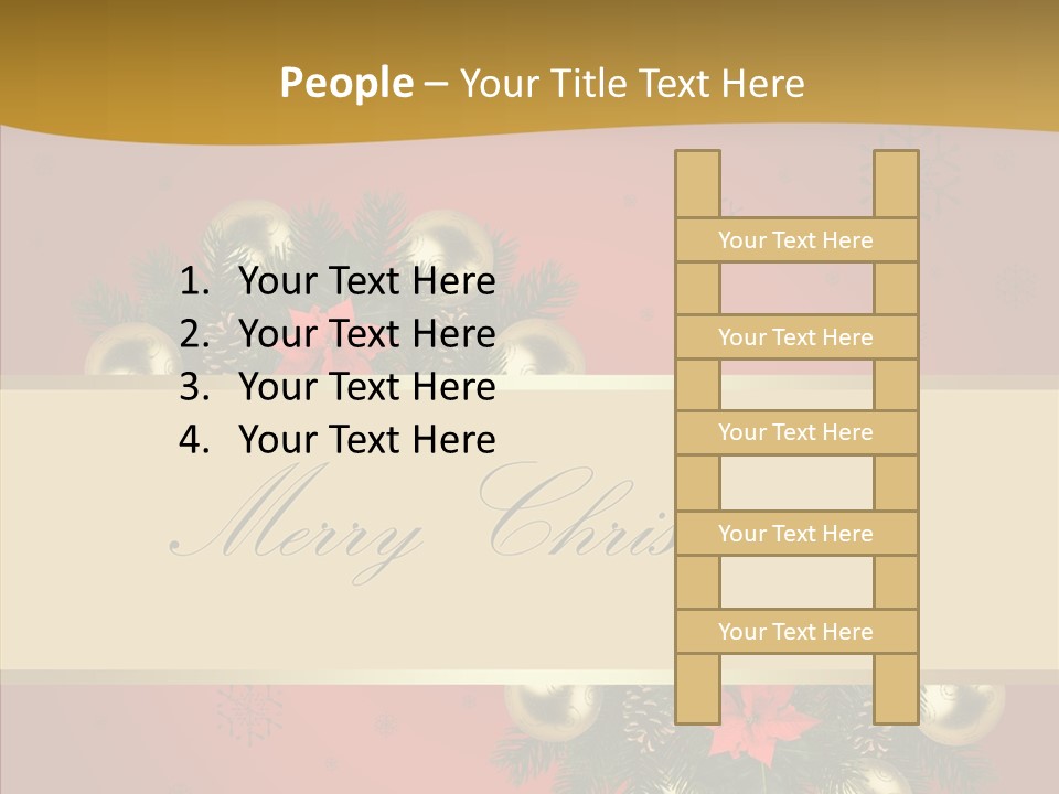 Sterne Weihnachtsmann Weihnachtlich PowerPoint Template