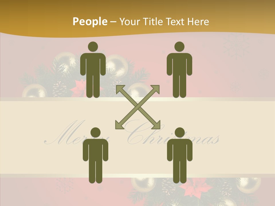 Sterne Weihnachtsmann Weihnachtlich PowerPoint Template