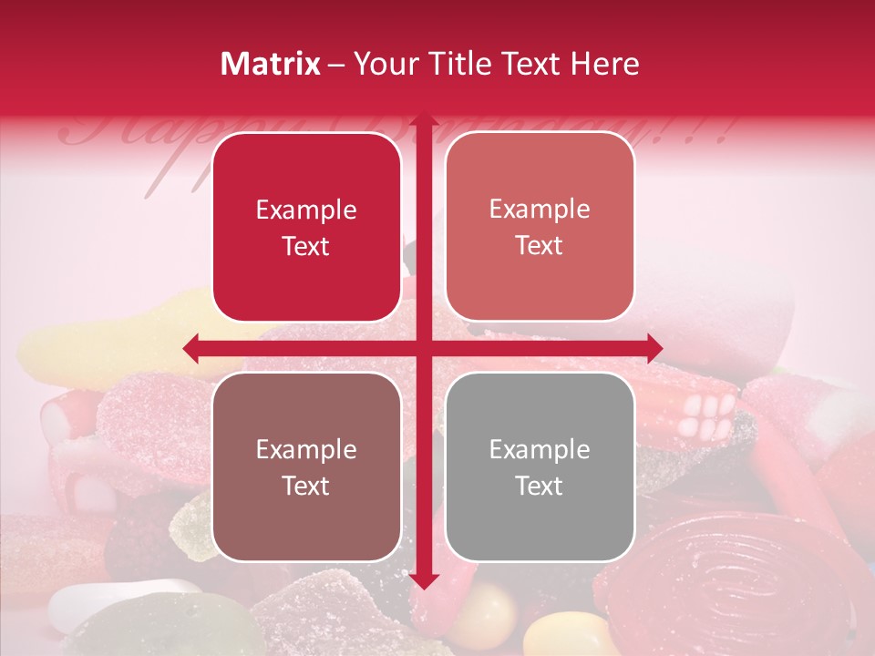 Confection Holiday Wish PowerPoint Template