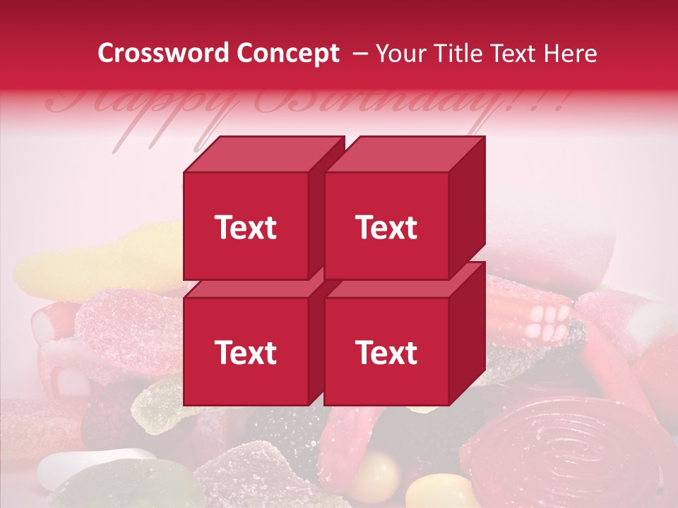 Confection Holiday Wish PowerPoint Template