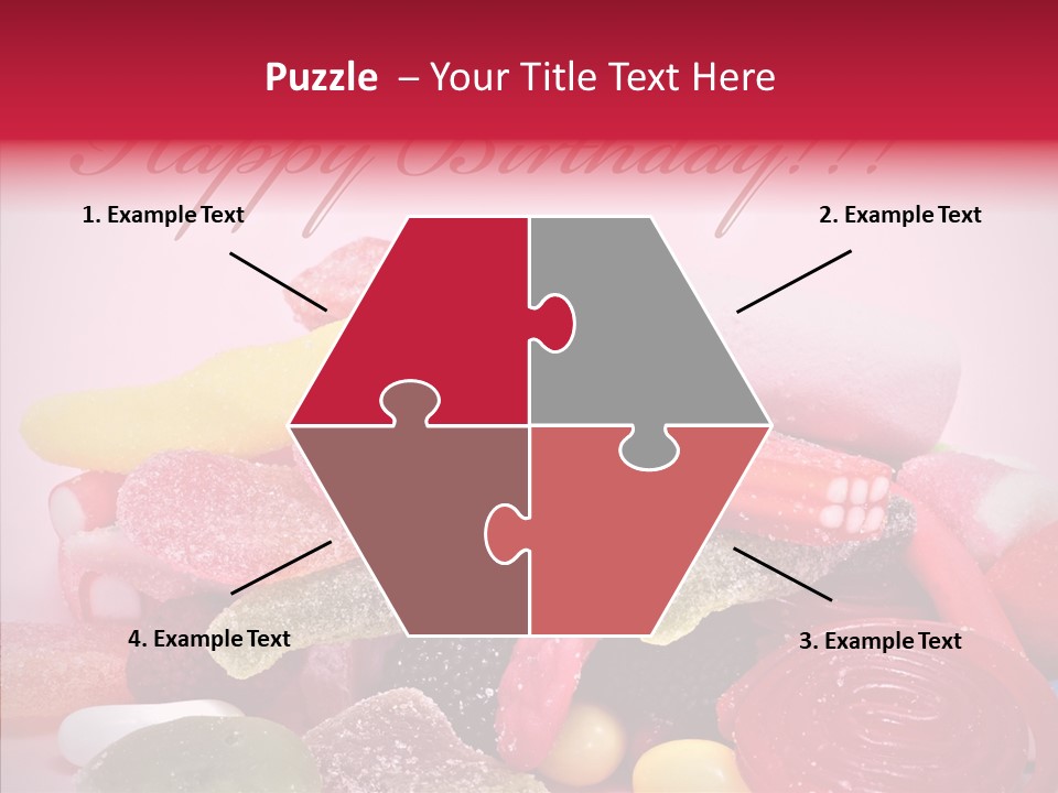 Confection Holiday Wish PowerPoint Template