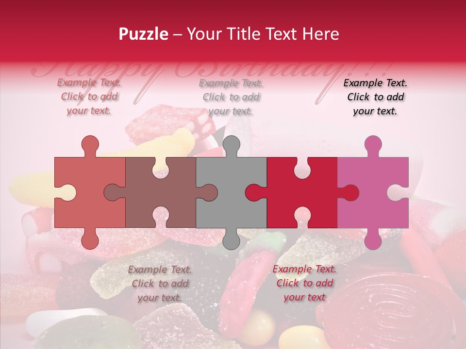 Confection Holiday Wish PowerPoint Template