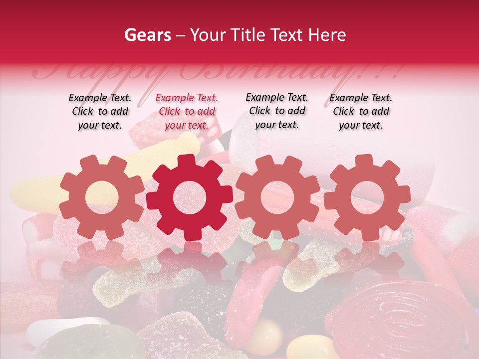 Confection Holiday Wish PowerPoint Template