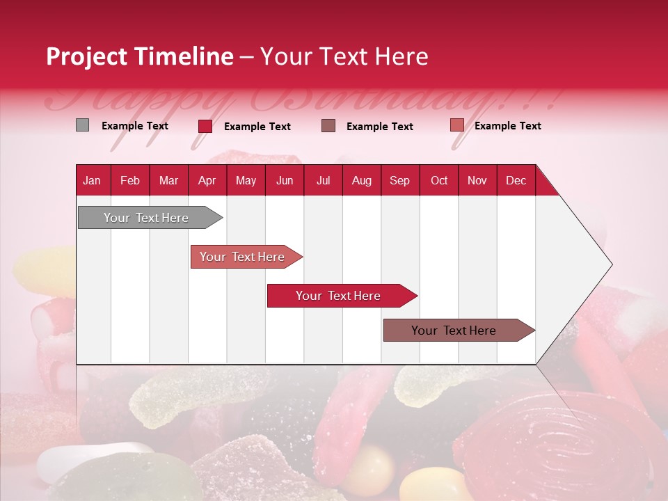 Confection Holiday Wish PowerPoint Template