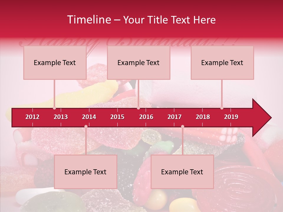 Confection Holiday Wish PowerPoint Template