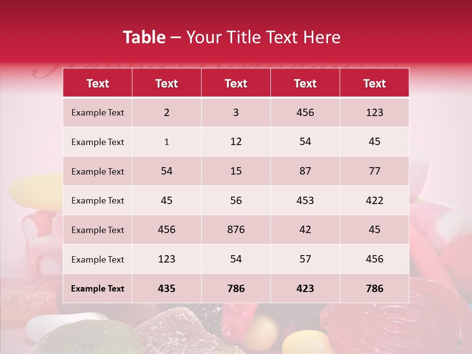 Confection Holiday Wish PowerPoint Template