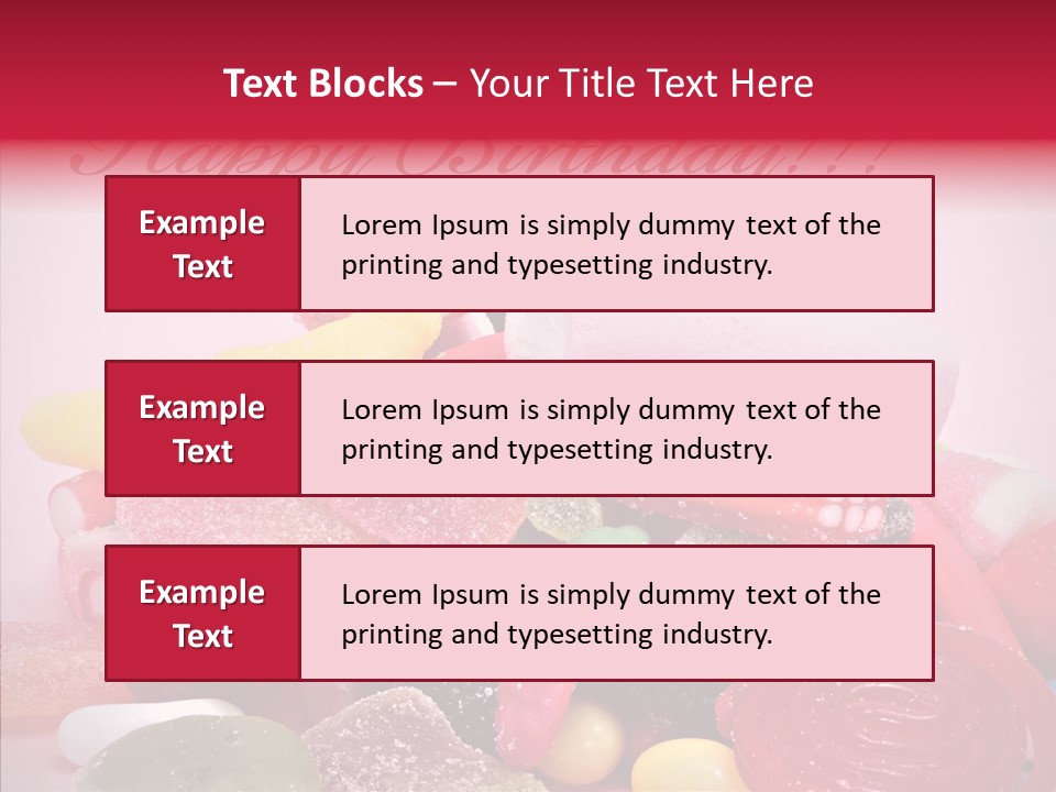 Confection Holiday Wish PowerPoint Template