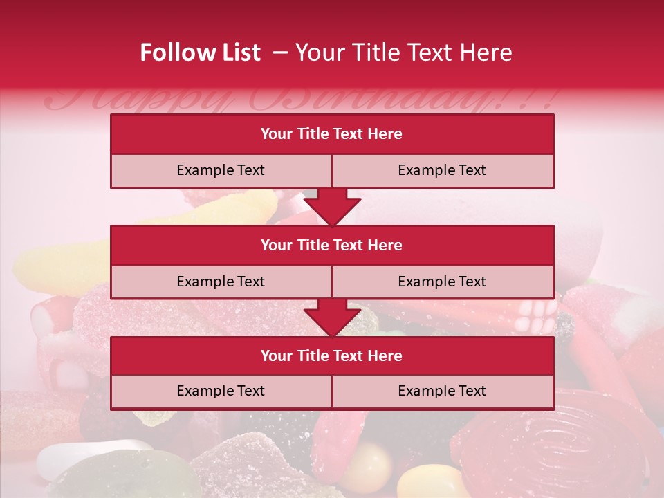 Confection Holiday Wish PowerPoint Template