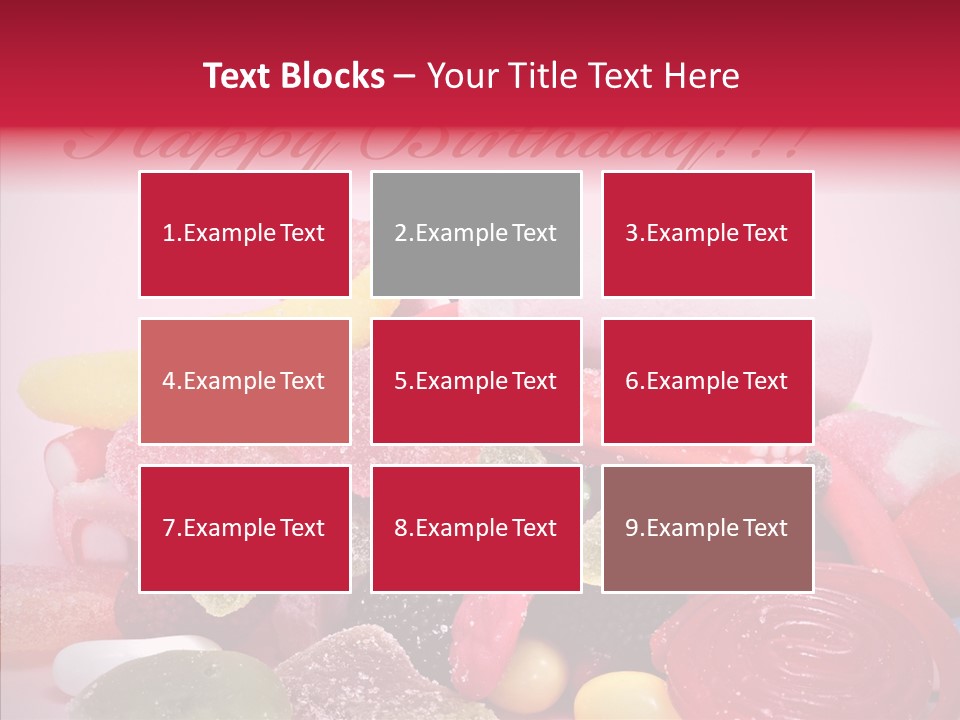 Confection Holiday Wish PowerPoint Template