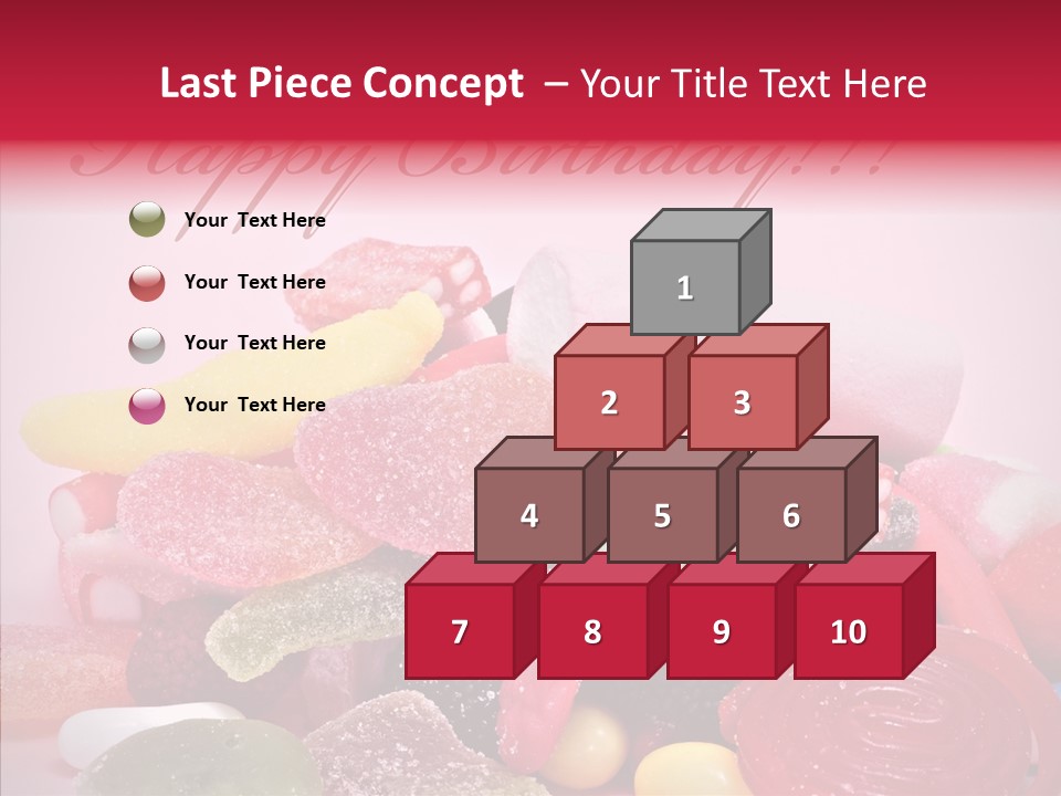 Confection Holiday Wish PowerPoint Template