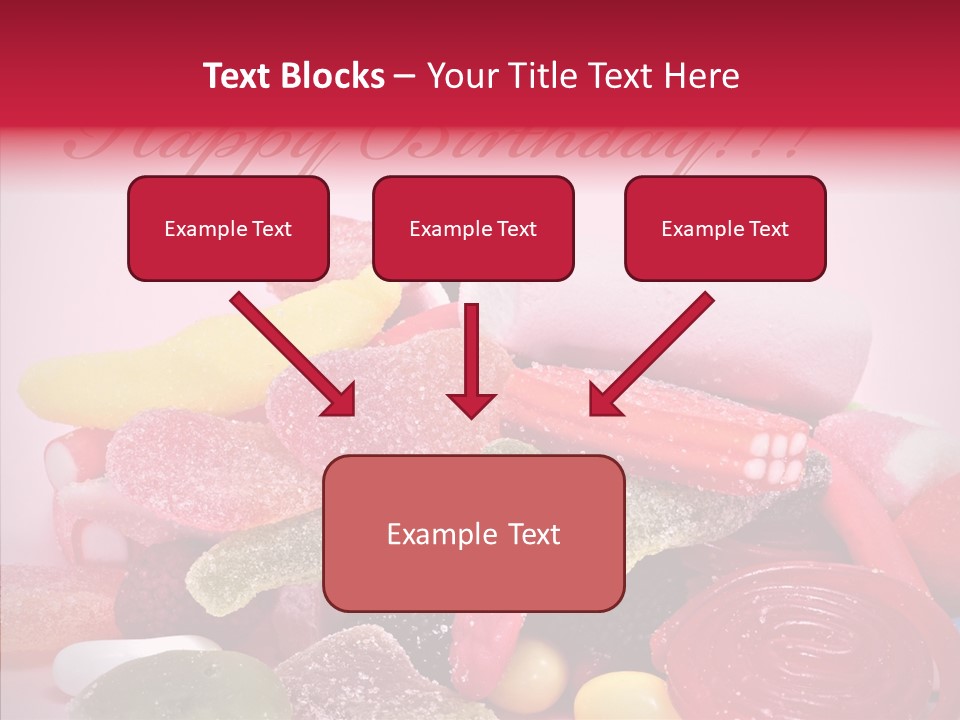 Confection Holiday Wish PowerPoint Template